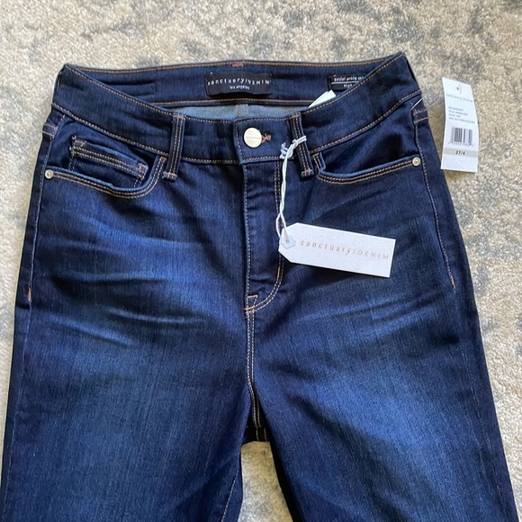 NWT Woman’s Sanctuary High Rise Skinny Ankle Jeans - Picture 4 of 8